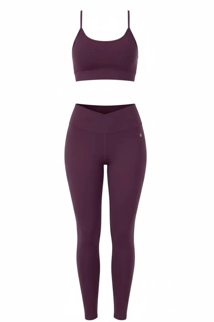 Ribbed Exercise Scoop Neck